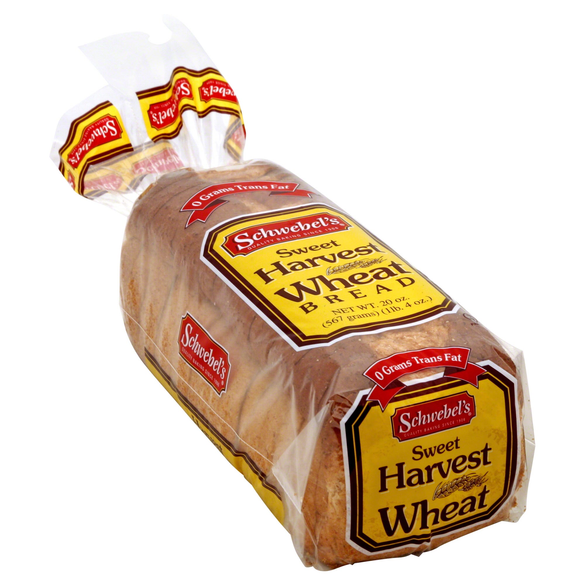 Schwebels Bread, Sweet Harvest Wheat - 20 oz
