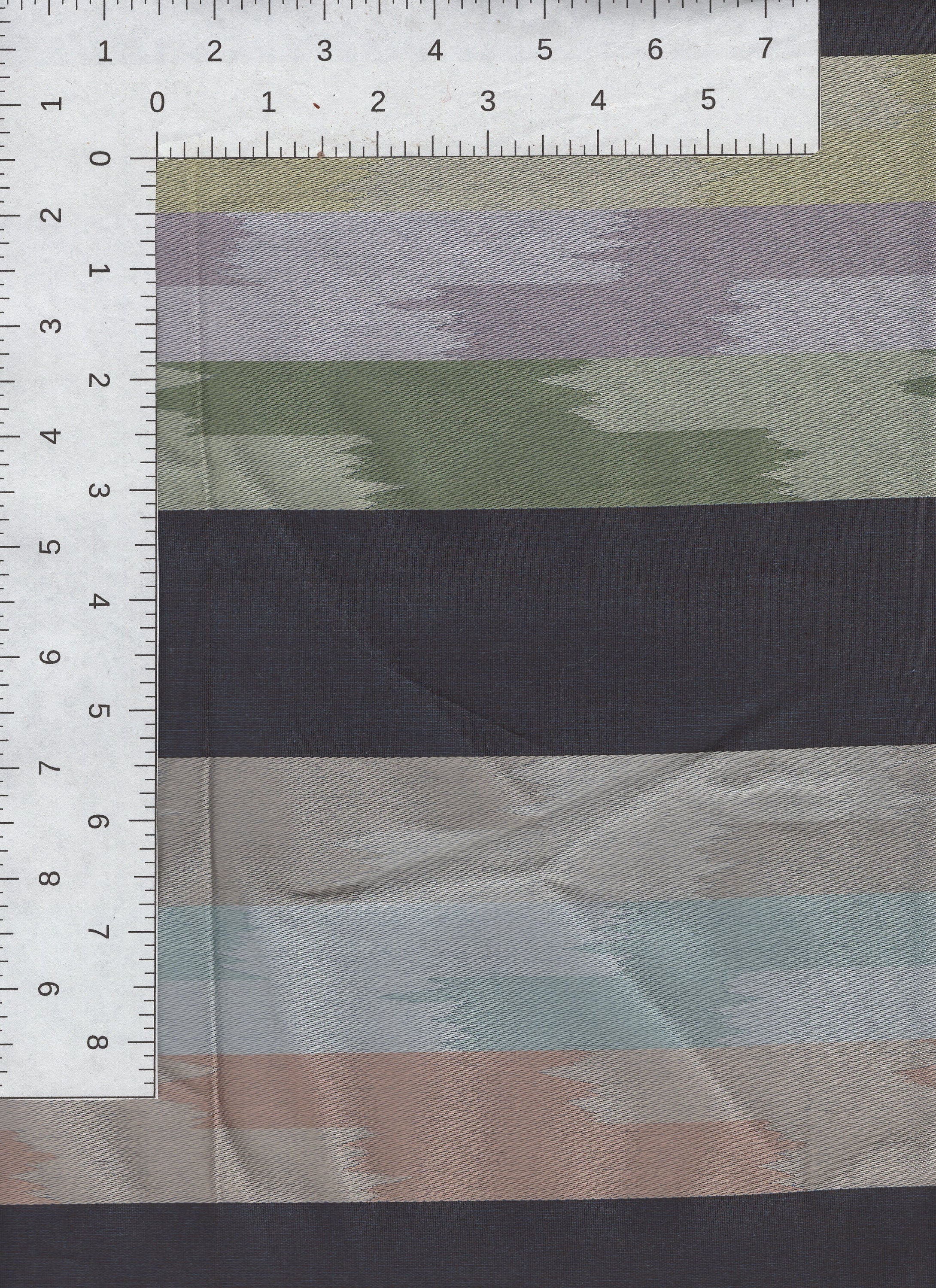 Bty Italian Made Multi Color Silk Blend Greys & Browns