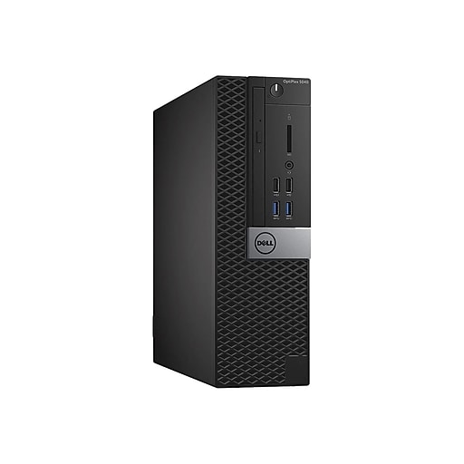 Dell OptiPlex 5040 Refurbished Desktop Computer, Intel i5, 16GB RAM, 240GB SSD