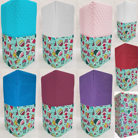 Teal Cupcake Blender Cover