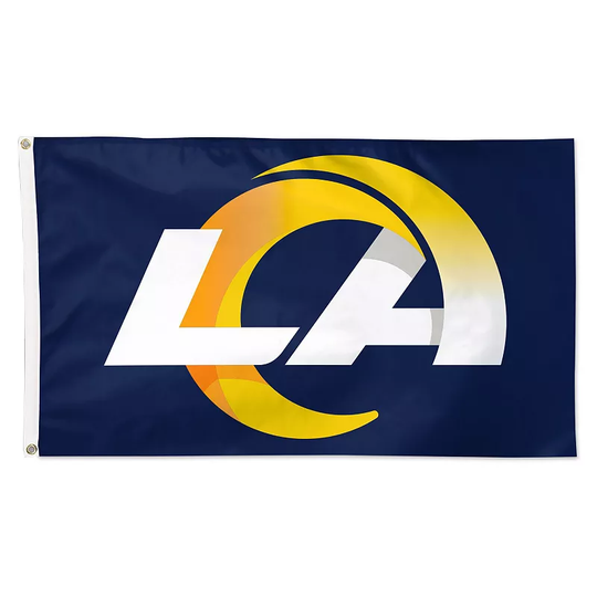 WinCraft Los Angeles Rams 3' x 5' Alternate 1-Sided Deluxe Flag, Multicolor