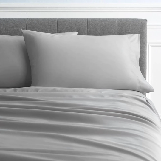 COLOR SENSE 800 tc cotton blend CVC king sheet Set King 800-Thread Count Cotton Blend Gray Bed Sheet | IGCL800KSS-GRAY
