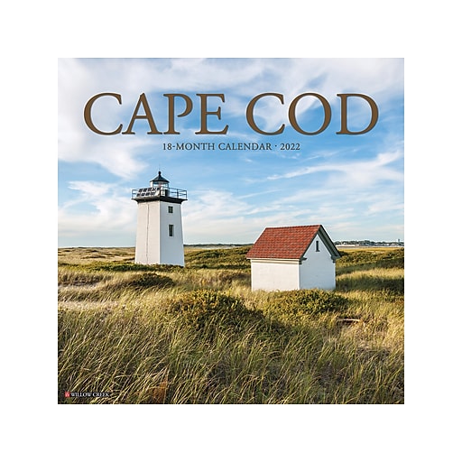 2022 Willow Creek Press Cape Cod 12" x 12" Monthly Wall Calendar (17296)