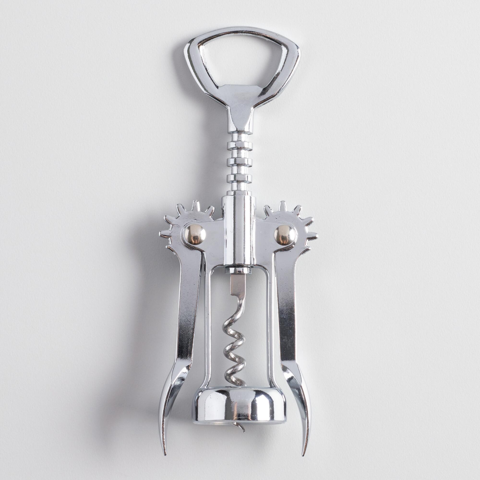 Stainless Steel Wing Corkscrew by World Market