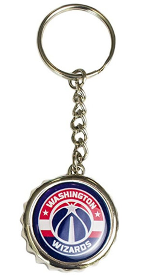 Washington Wizards Bottle Cap Metal Keychain With Opener