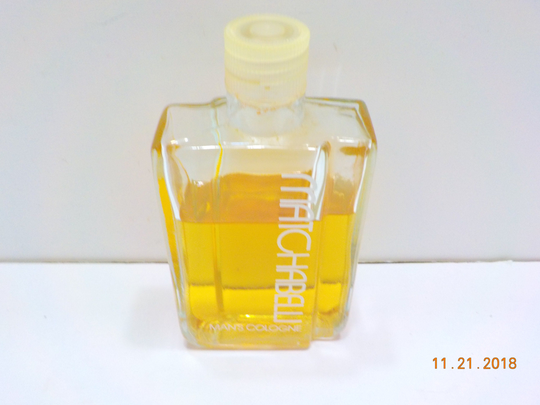 Vintage Matchabelli Man's Cologne | #1 3.75 Fl. Oz. Bottle-2/3 Full