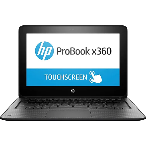 HP ProBook X360 11 G1 EE 11.6" Refurbished Laptop, Intel Pentium, 8GB Memory, 128GB SSD, Windows 10 Pro