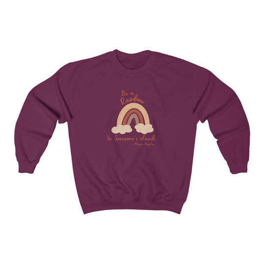 Be A Rainbow Unisex Heavy Blend Crewneck Sweatshirt