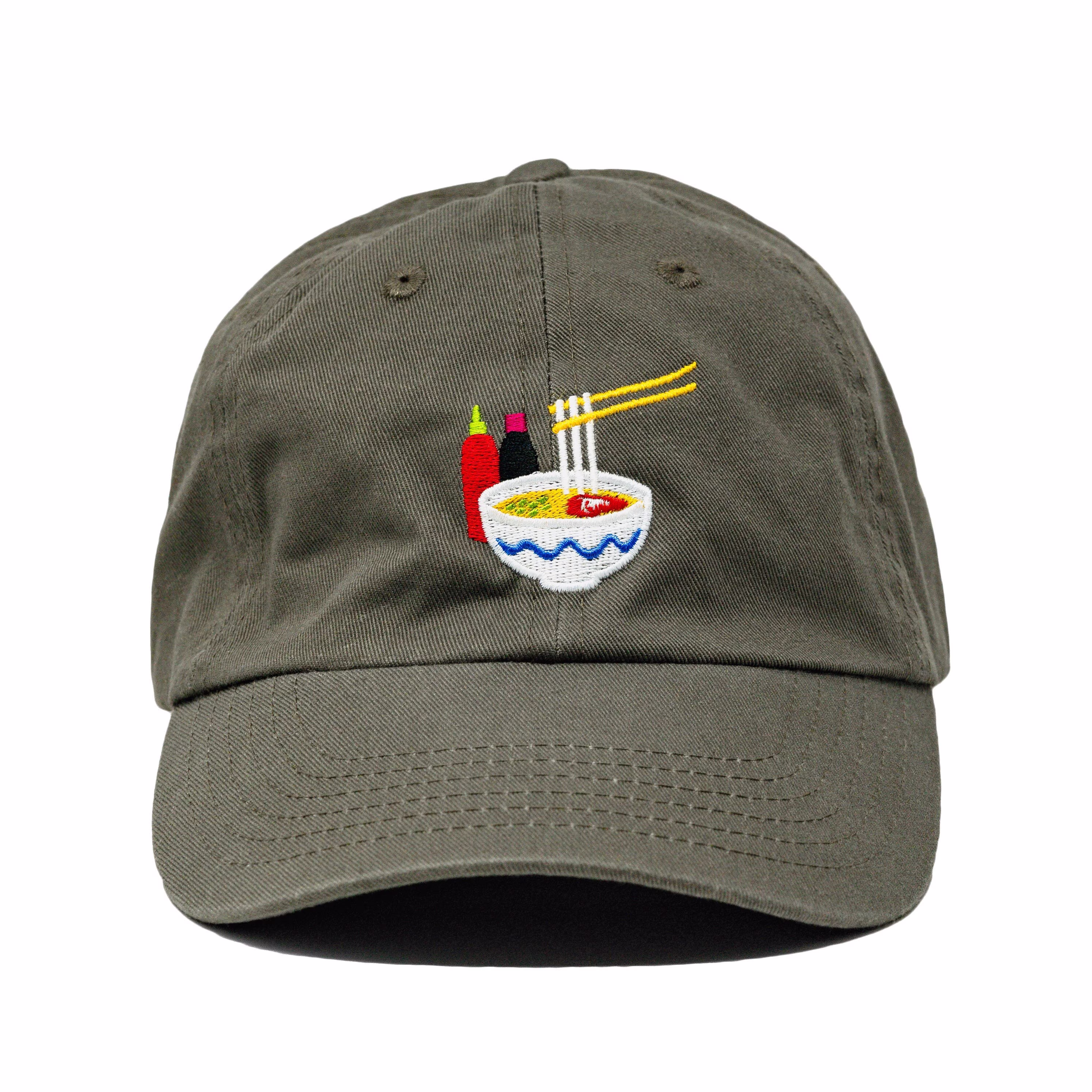Pho Embroidered Dad Hat | Vietnamese Food Noodles Birthday Gift For Him Her Friend
