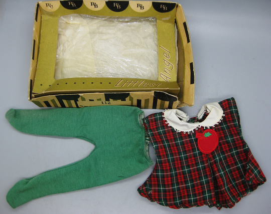 Vintage Arranbee R&b Littlest Angel Doll Dress Leggings Set With Box