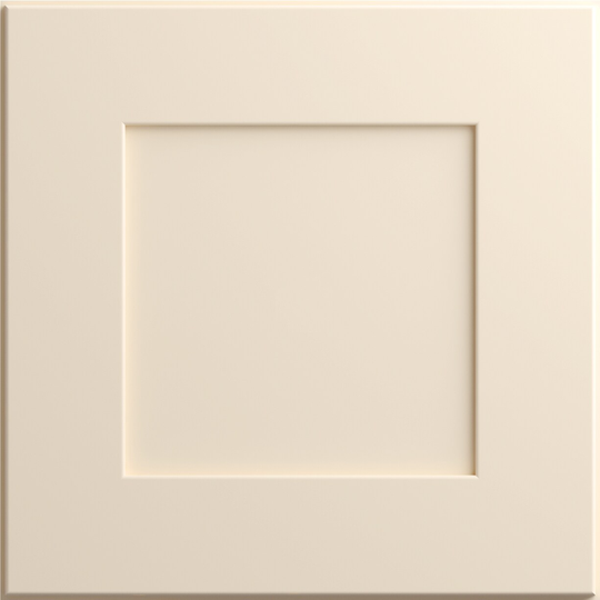 Luxxe Cabinetry Norfolk 13-in W x 13-in H Blended Cream Kitchen Cabinet Sample (Door Sample) in Off-White | SD1313-LW-NBC