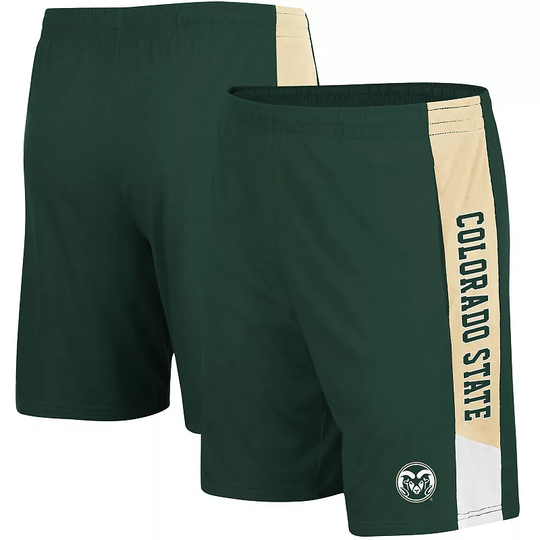 Men's Colosseum Green Colorado State Rams Wonkavision Shorts, Size: Medium, CST Green