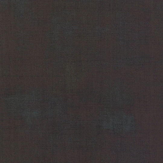 Grunge By Basic Grey, Moda Quilting Cotton, Fat Quarter, Basics Collection, Dark Brown Blender Fabric, Espresso