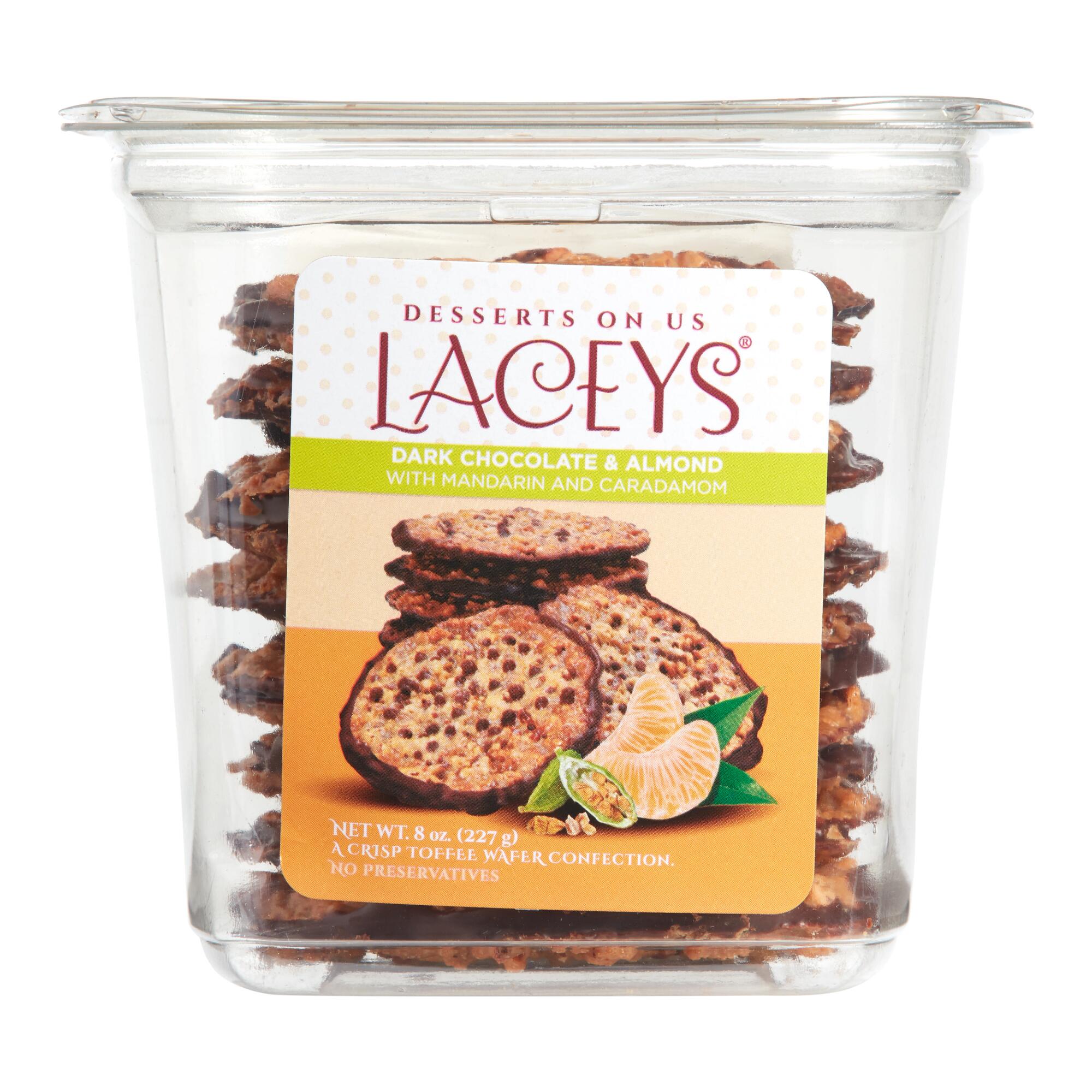 Desserts on Us Chocolate Almond Mandarin Cardamom Laceys by World Market