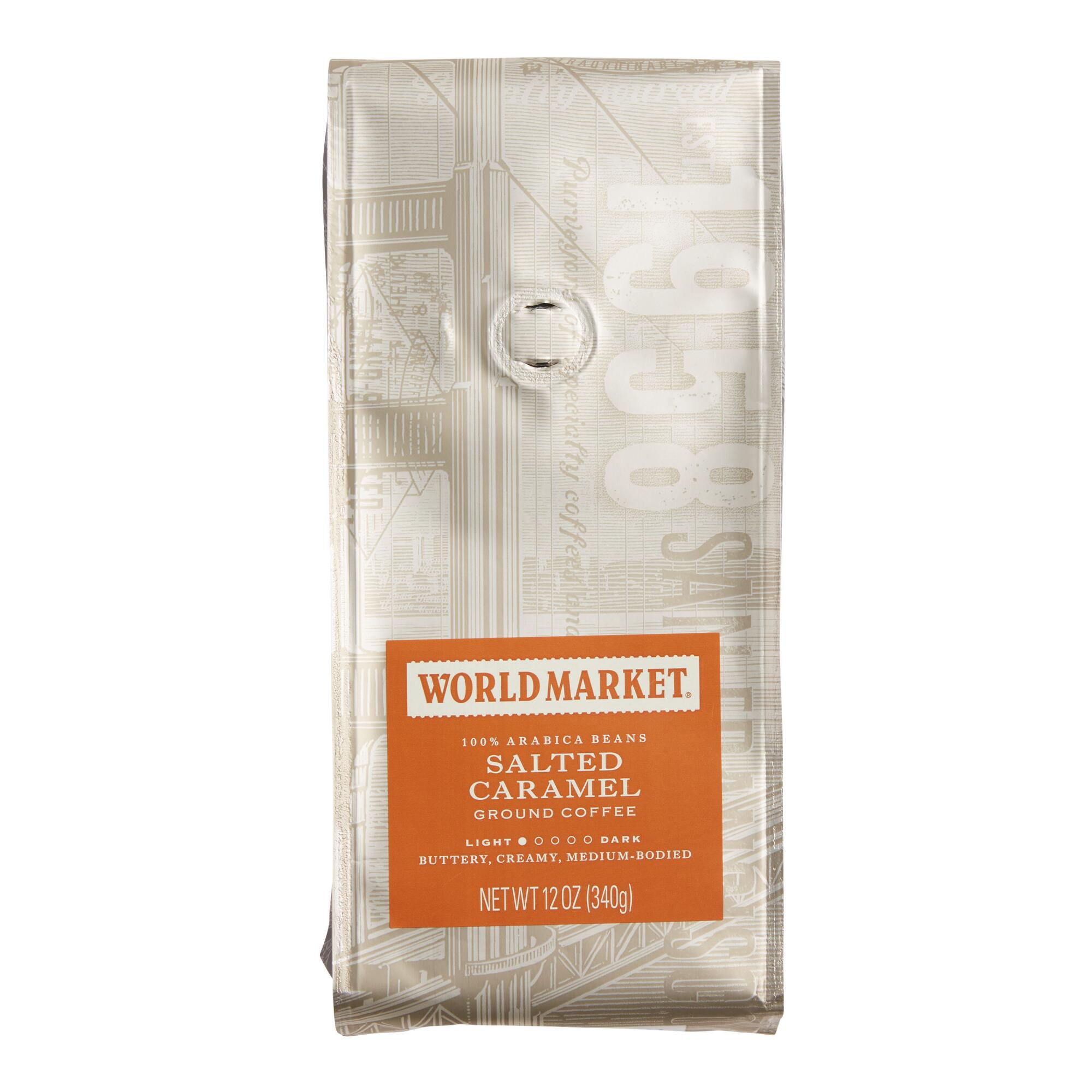 12 Oz. World Market Salted Caramel Ground Coffee Set Of 6 by World Market