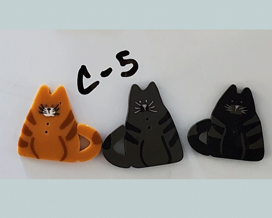 Cats & Sheep Buttons - Just Another Button Company