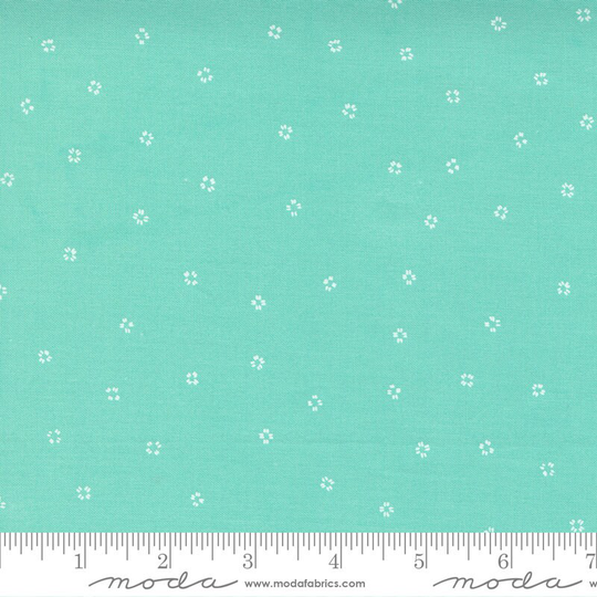 Sew Wonderful, Criss Cross Blender, Aqua, Paper & Cloth, Moda Fabrics, 25117 28