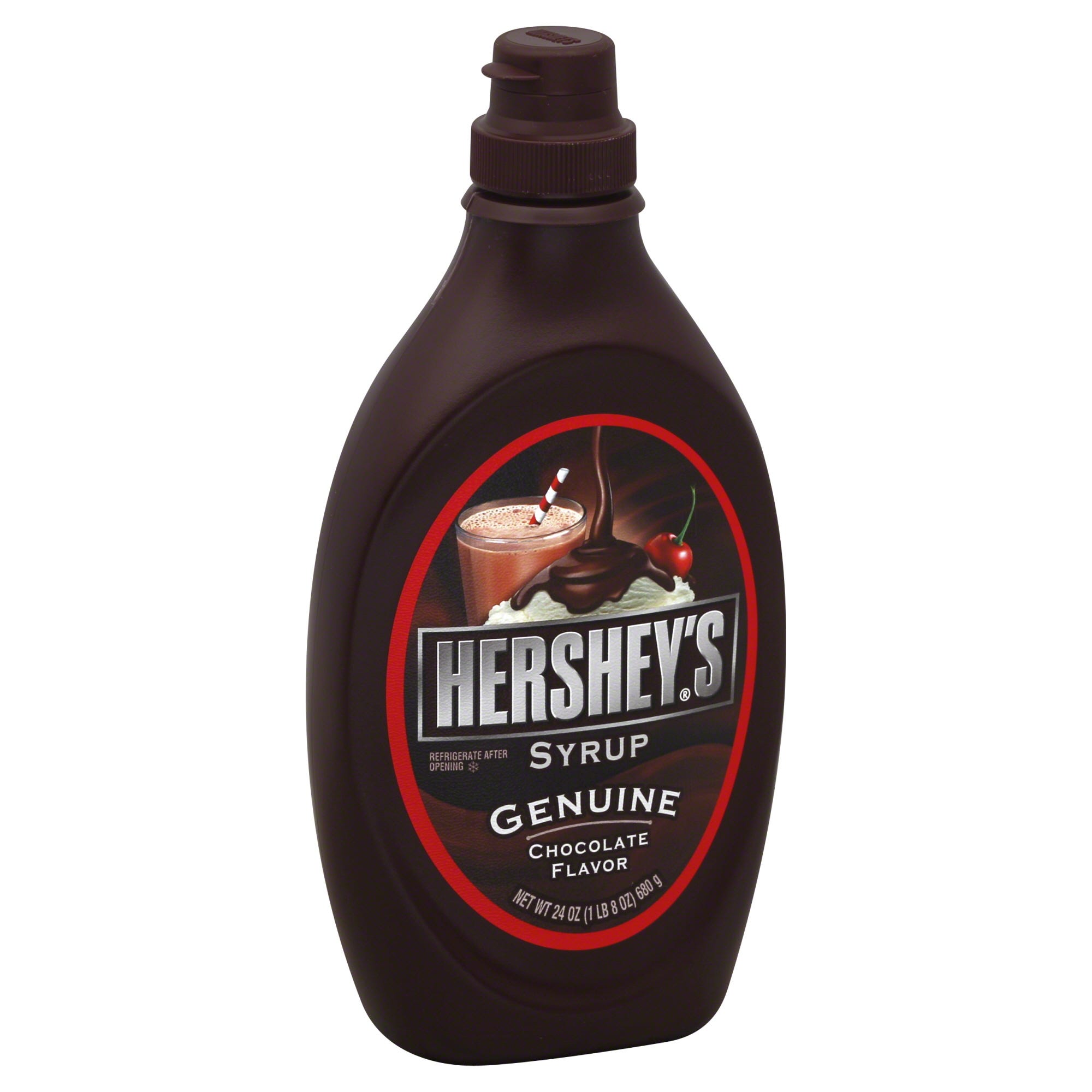 Hersheys Syrup, Chocolate - 24 oz