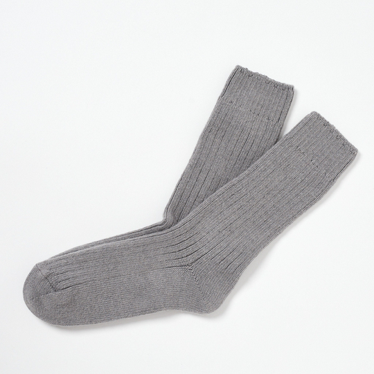 Cashmere Blend Socks - Gunmetal Grey Size M Uk 4-7 | Eur 37-41/Us 5.5 -8.5