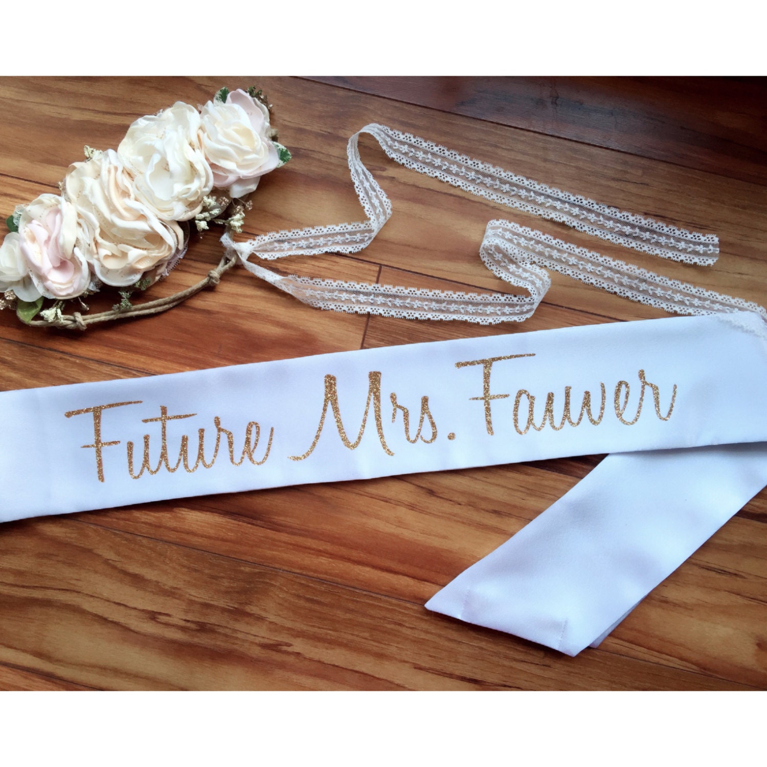 Custom Future Mrs Sassy Sash/Boho Bride Sash Bachelorette To Be Hen Night Sash/ Gift