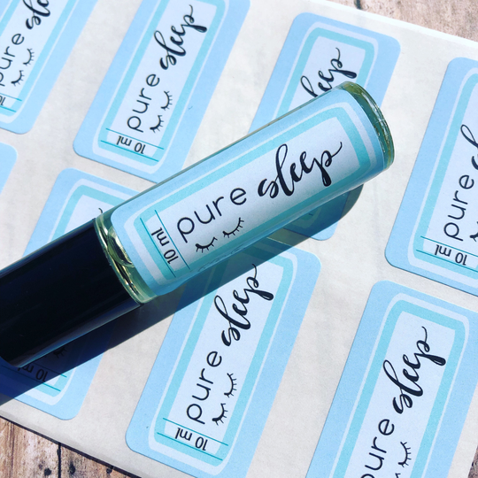 Sleep-Essential Oil-Blend-Roller Bottle-Calm-Rest-All Natural-Bedtime-10Ml