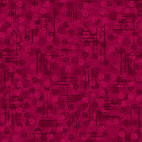 Jot Dot By Blank Quilting - Wine Tonal Blender 9570-87 100% Cotton Cut Continuously