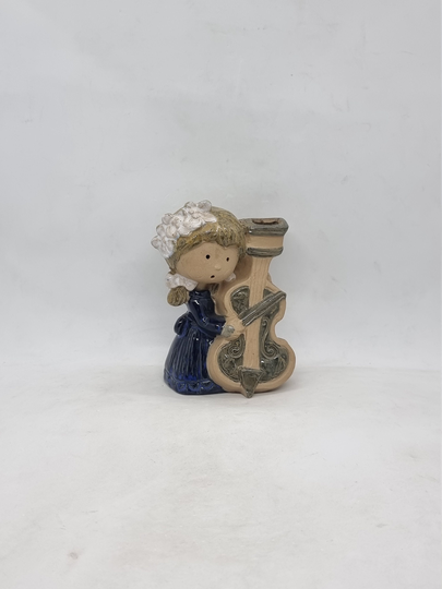 Scandinavian Sweden Pottery Figurine | Swedish Ceramic