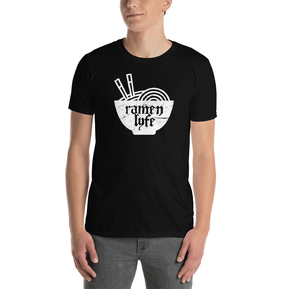 Funny Ramen T-Shirt | Unisex/Japanese Graphic Tee - Lyfe"
