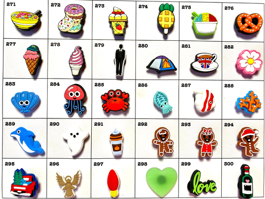 Shoe Charms | Listing A