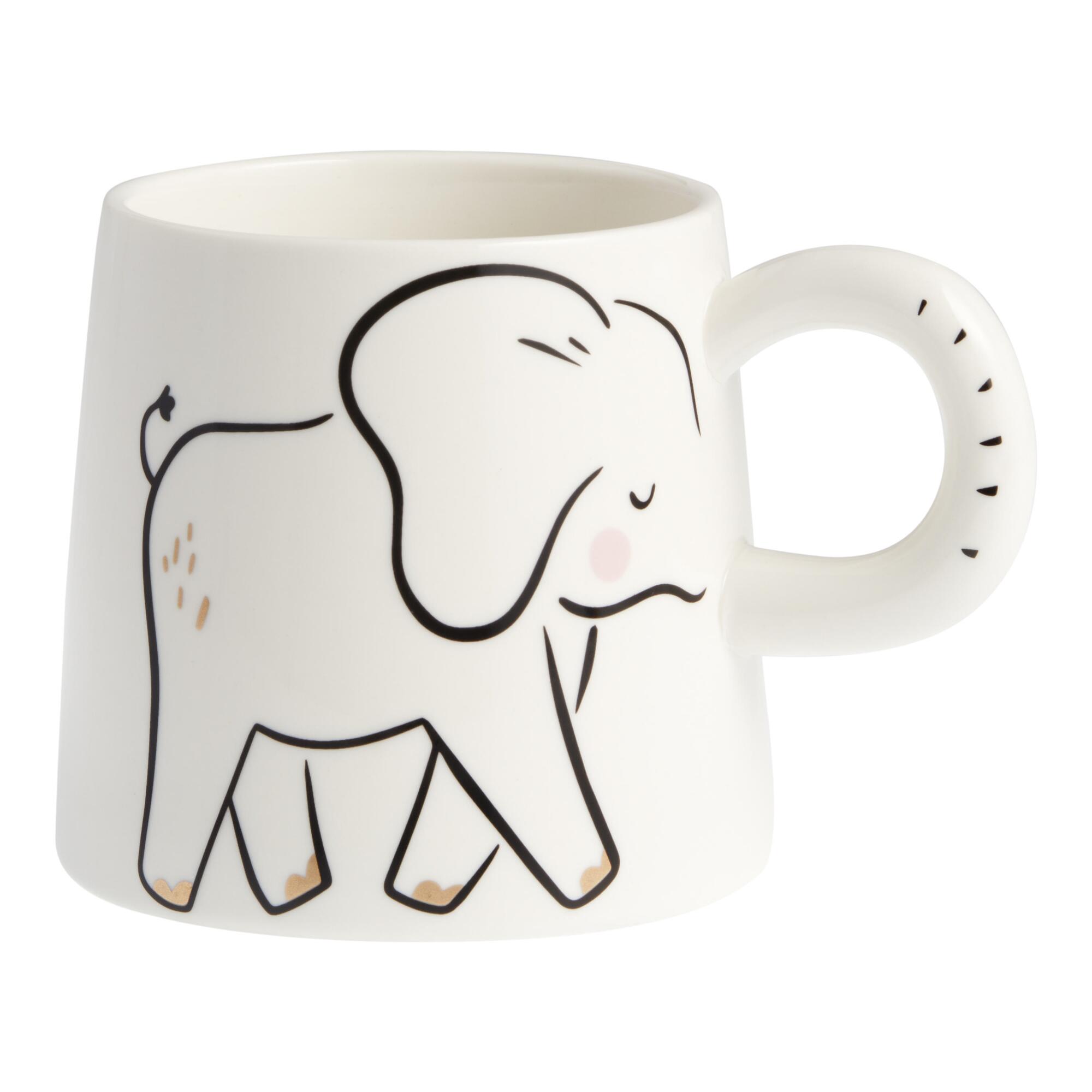 Elephant Trunk Handle Mug by World Market