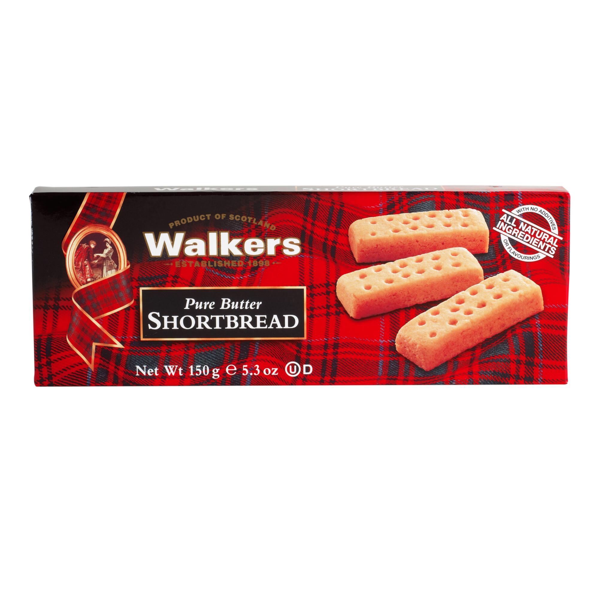 Walkers Shortbread Fingers Box Set of 12 by World Market