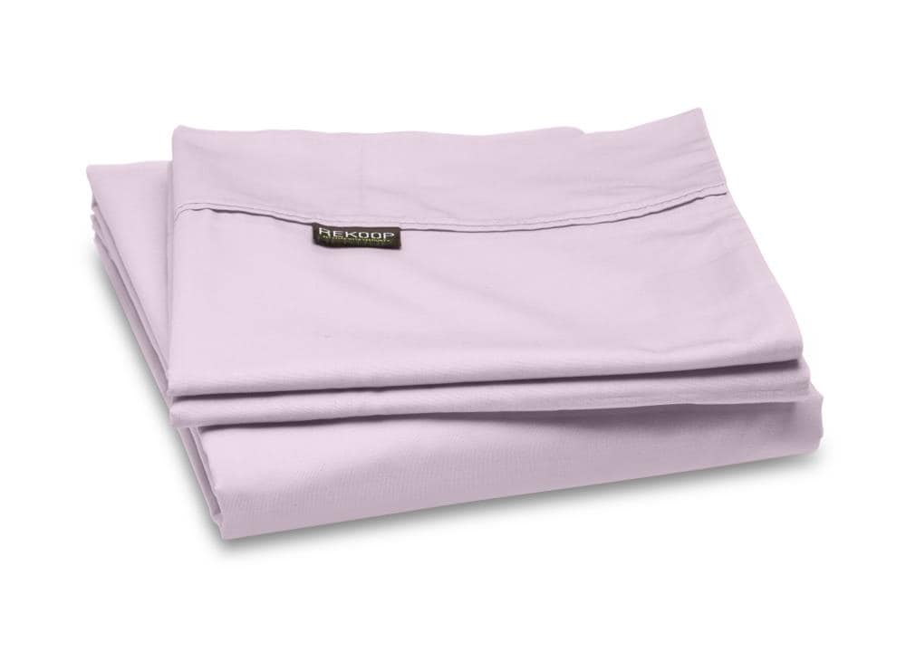 Grace Home Fashions REKOOP Queen Cotton Blend Bed Sheet Polyester in Blue | 250 CVC QN VIO.LAC