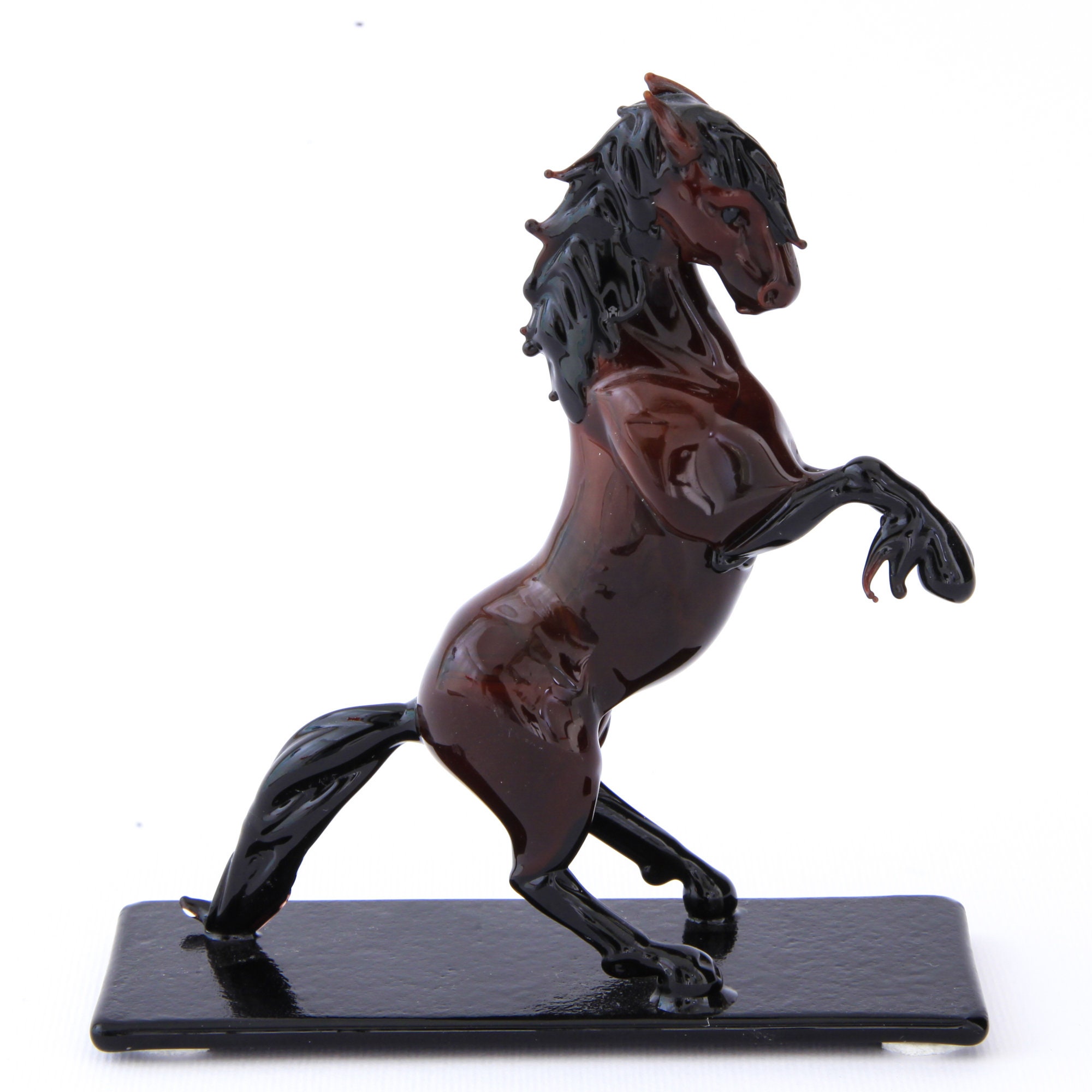 Rampant Horse Shire - Murano Glass