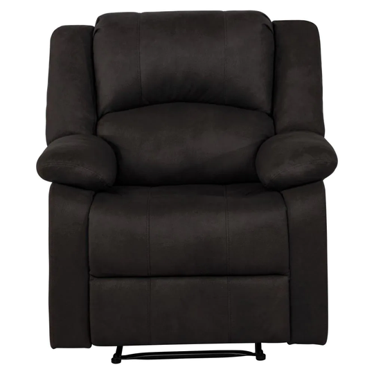Relax A Lounger Armani Casual Brown Polyester/Blend Reclining Sectional | PTN1SRCJV
