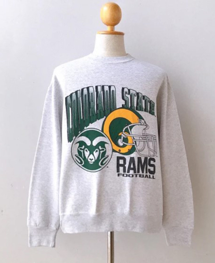 90S Colorado State University Rams Sweatshirt