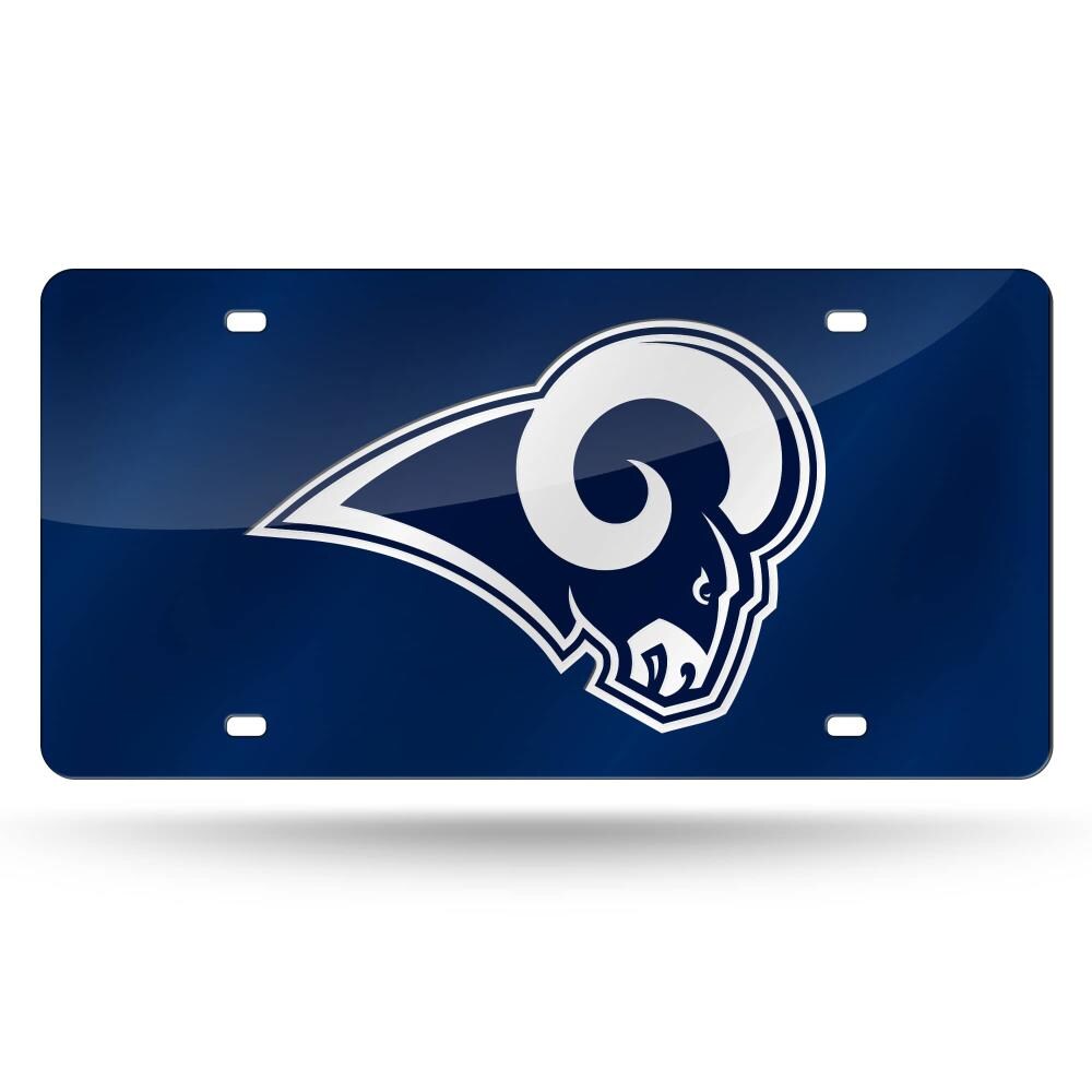 Rico Industries Los Angeles Rams License Plate | LZC3002