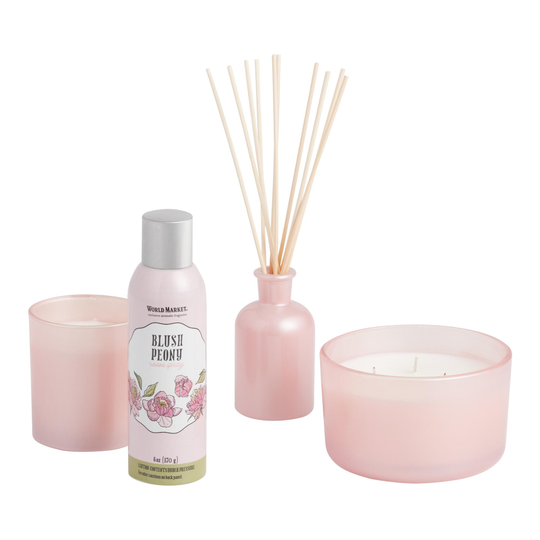 Pier Place Blush Peony Home Fragrance Collection by World Market