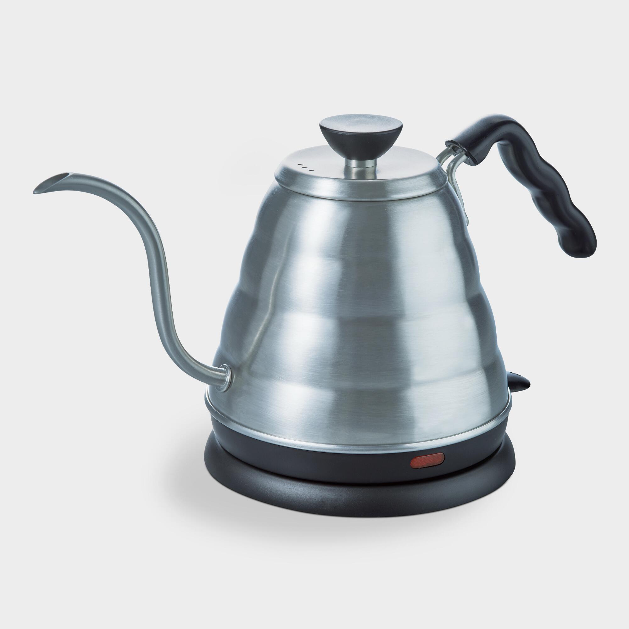 Hario V60 Buono Stainless Steel Electric Drip Coffee Kettle by World Market