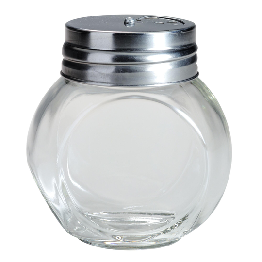 Round Glass Spice Jars With Metal Shaker Lids Set Of 4 by World Market
