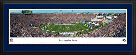 Los Angeles Rams Panoramic Picture - Memorial Coliseum Panorama
