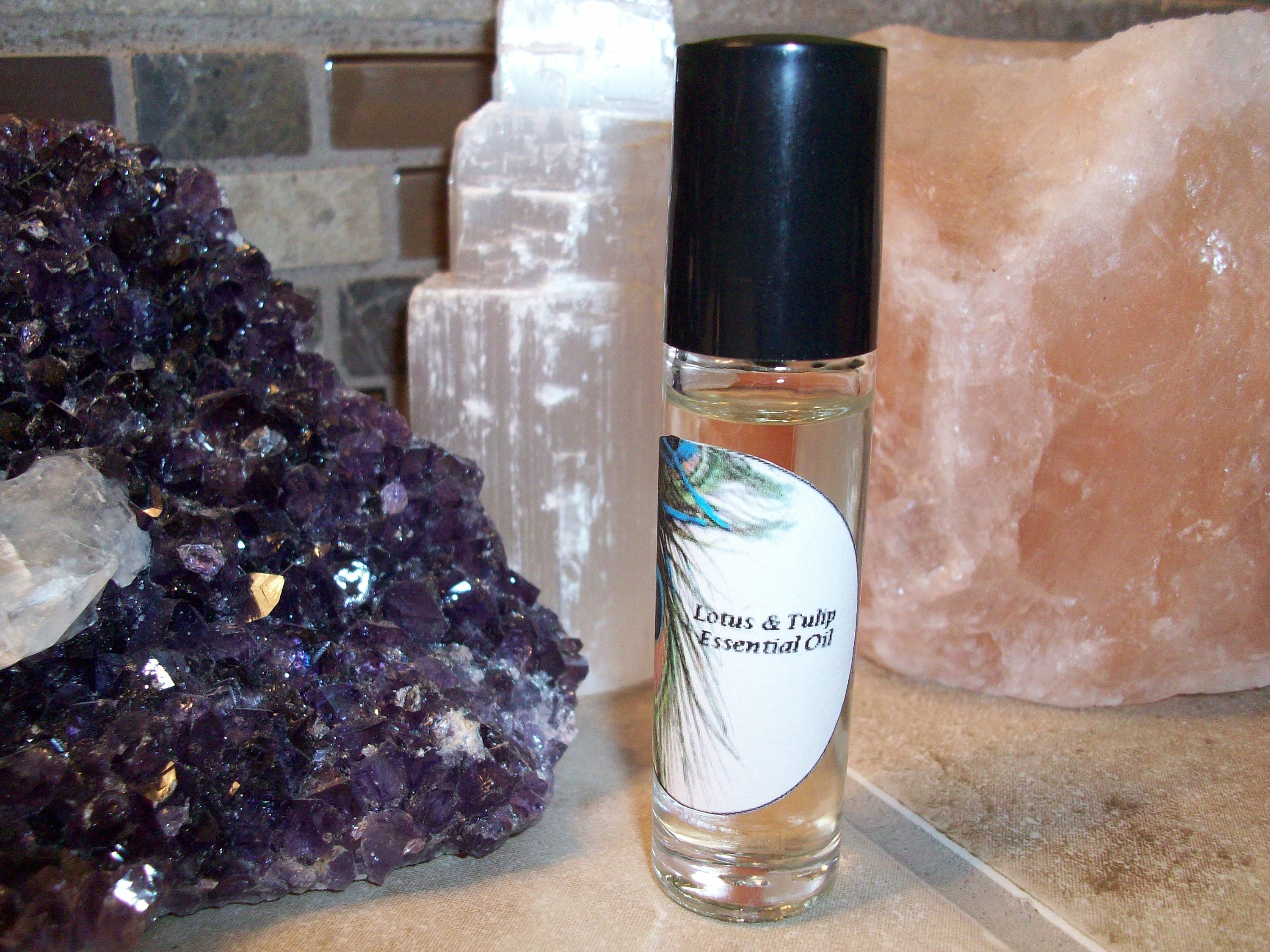 Lotus & Tulip Essential Oil Blend 1/3 Oz Roller Bottle