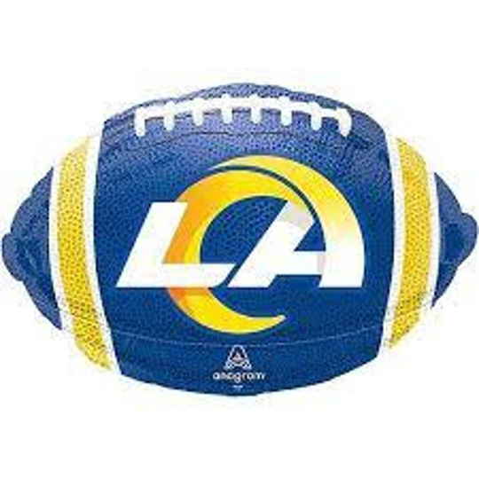 Los Angeles Rams Football Balloon Bouquet, Balloons, Mylar Balloon, Super Bowl 2022 Party
