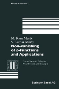 Non-vanishing of L-Functions and Applications Ram M. Murty Author