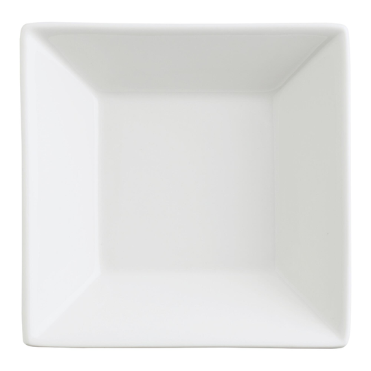 Mini Square White Porcelain Tasting Plate Set Of 4 by World Market