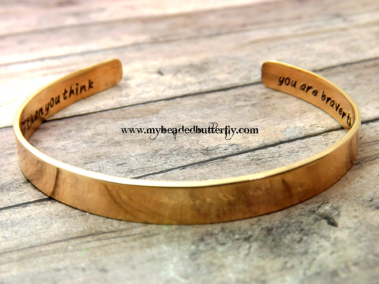 Cuff-Hidden Message Cuff-Bracelet-Personalized