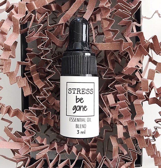 Anxiety Relief Essential Oil Blend, Stress Therapeutic Blend