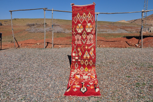 Vintage Boujad Runner Rugs, Berber Rug Carpet Vintage Rugs, Moroccan Rugs Tapis, Azilal Room Rug, Moroccan Carpets