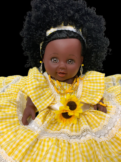 Muñeca Para Oshun/ Oshun Doll /Orisha Doll/Spiritual