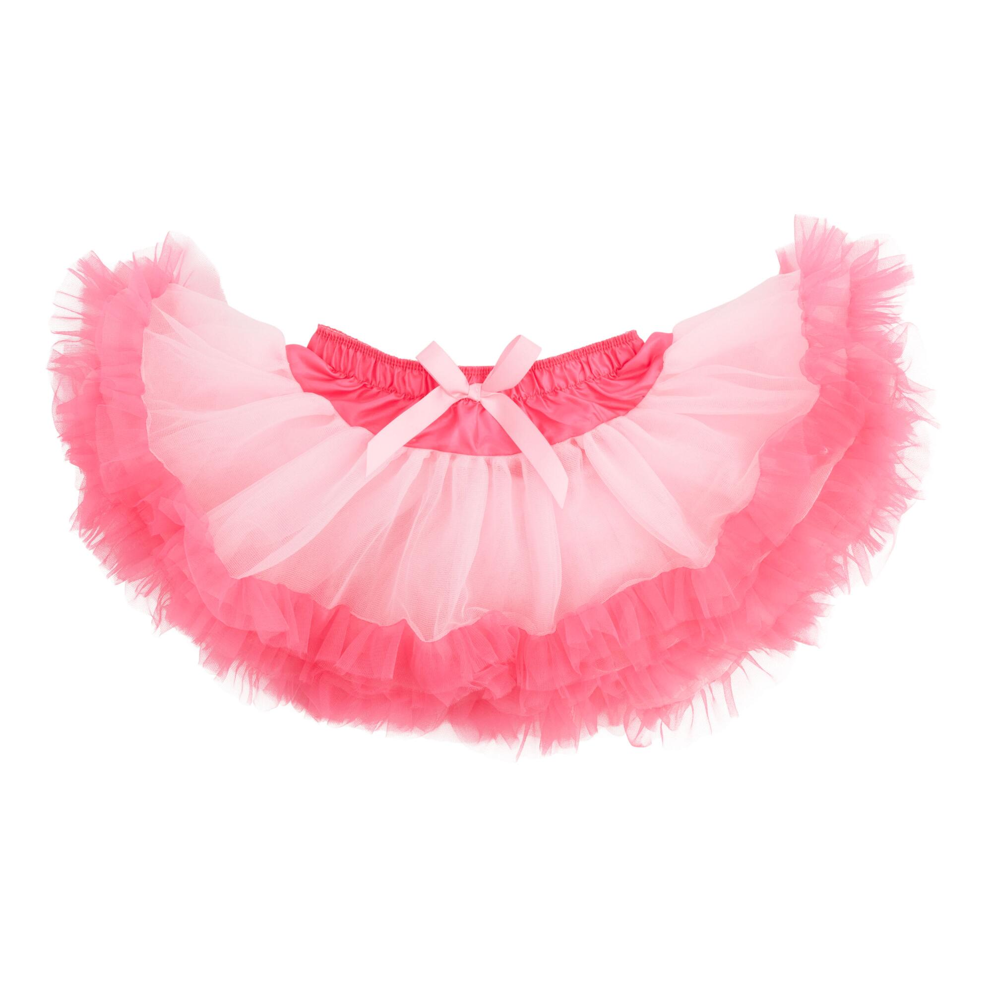 Little Adventures Kids Fluffy Fuchsia Dress Up Tutu: Pink/Purple/Multi - Polyester by World Market