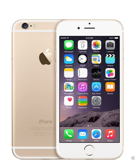unlocked apple iPhone 6 gold 1gb ram 64gb rom dual core IOS 12 LTE 4g smartphone